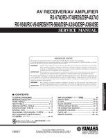 Yamaha RXV-640 - Service Manual-Part-1 